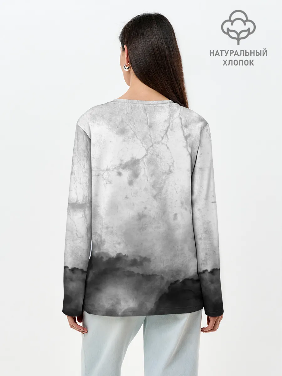 Лонгслив женский. Хлопок / SLAVA MARLOW