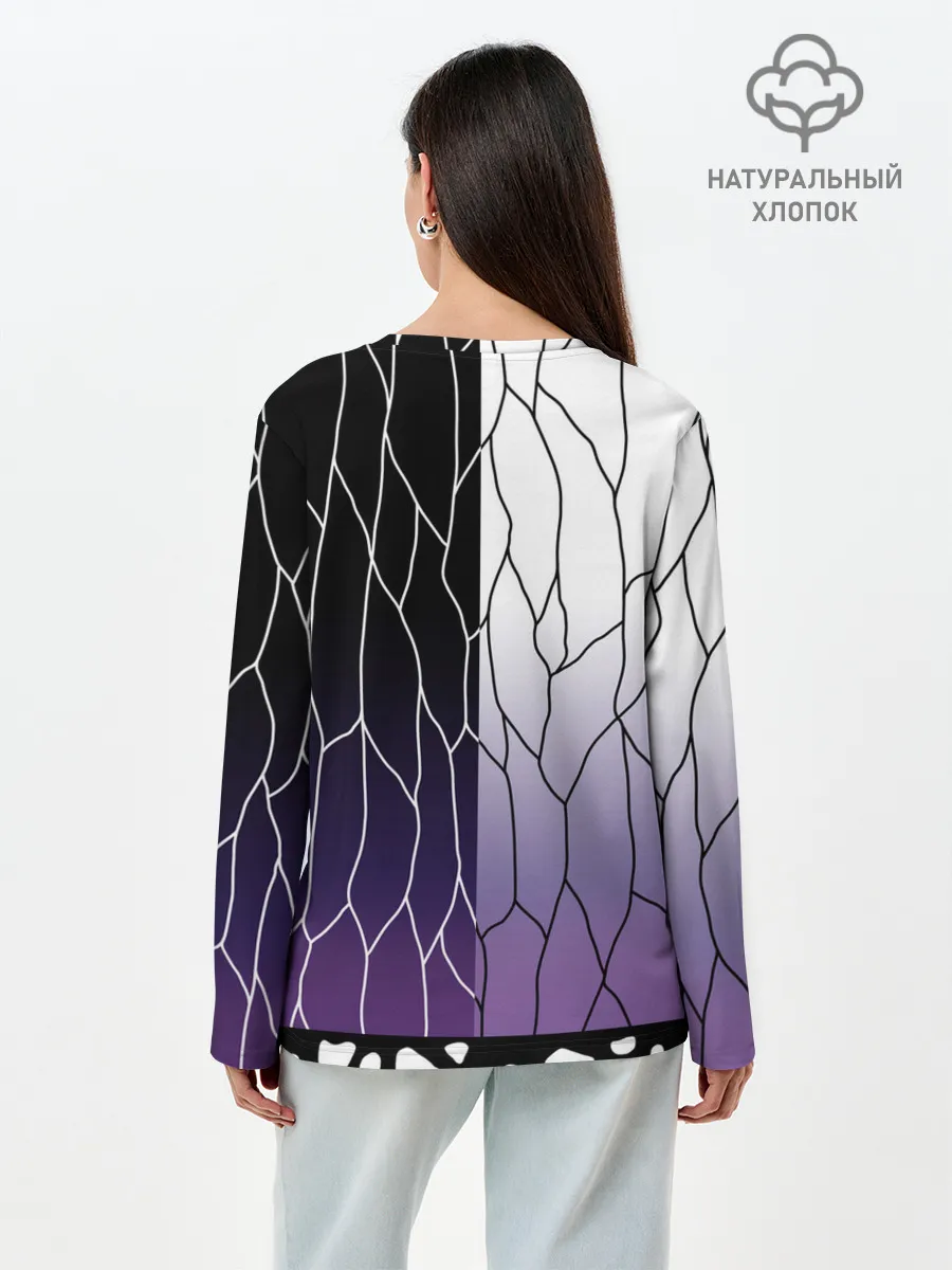 Лонгслив женский. Хлопок / ШИНОБУ КОЧО | SHINOBU KOCHO