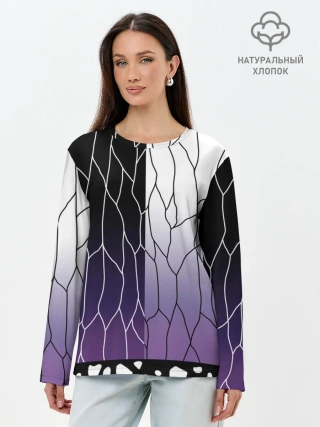 Лонгслив женский. Хлопок / ШИНОБУ КОЧО | SHINOBU KOCHO