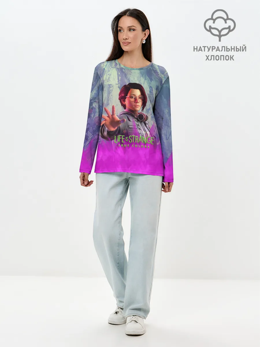 Лонгслив женский. Хлопок / Life is Strange True Colors