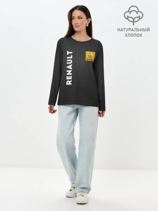 Лонгслив женский. Хлопок / Renault