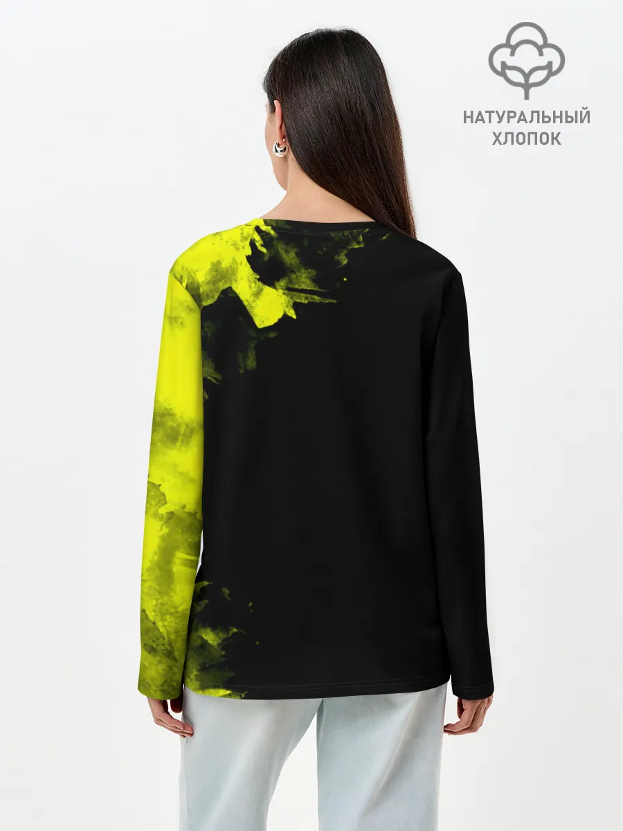 Лонгслив женский. Хлопок / Канеки Кан