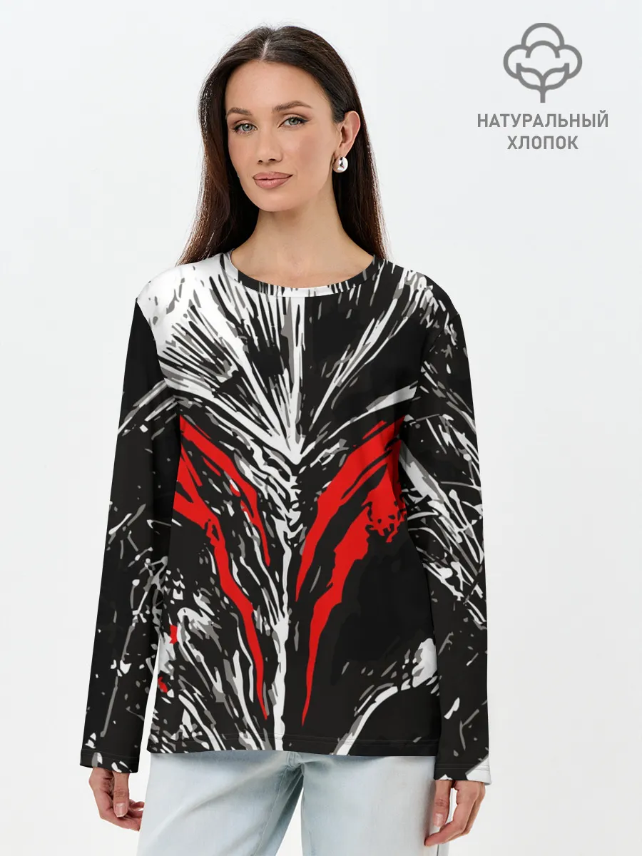 Лонгслив женский. Хлопок / BERSERK mask