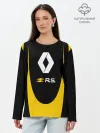 Лонгслив женский. Хлопок / RENAULT SPORT