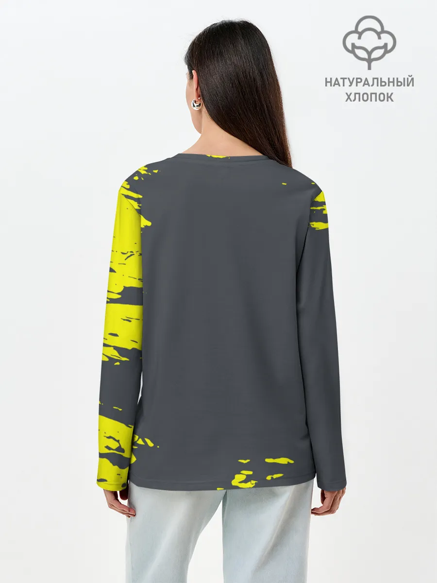 Лонгслив женский. Хлопок / Cute Kaneki Ken