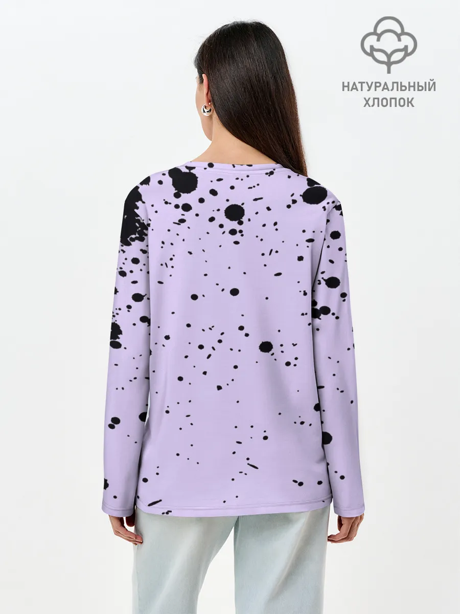 Лонгслив женский. Хлопок / Канеки Кан