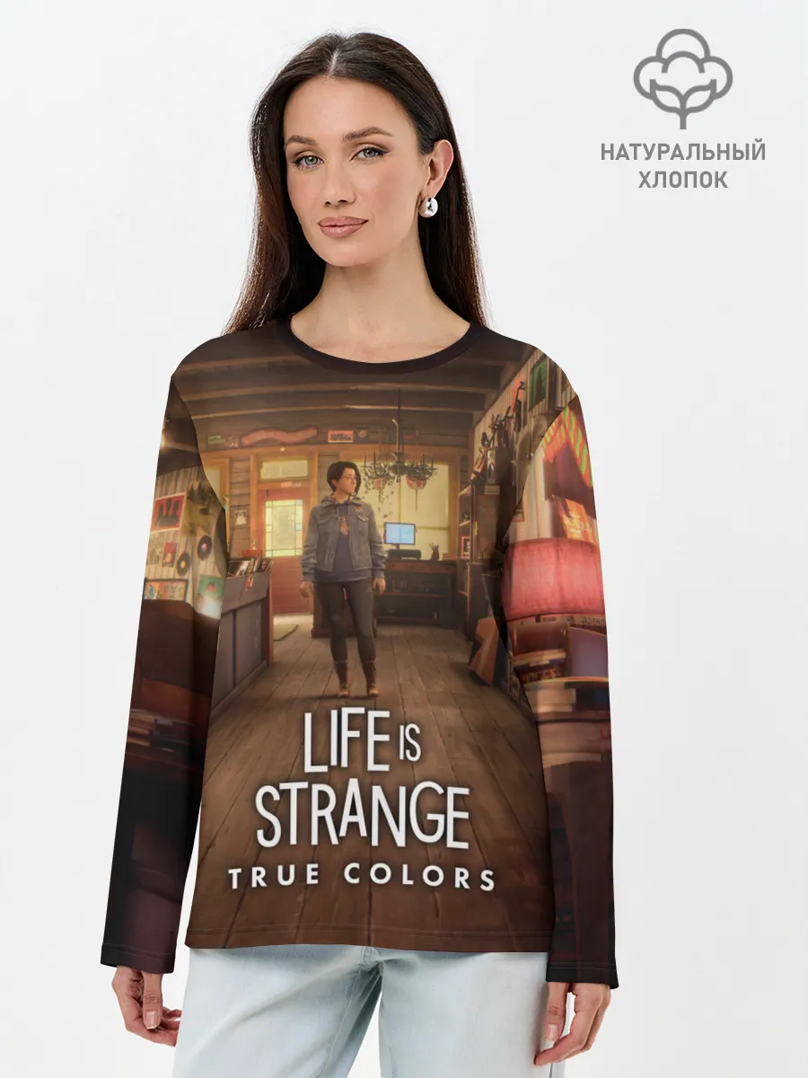 Лонгслив женский. Хлопок / Life Is Strange True Colors