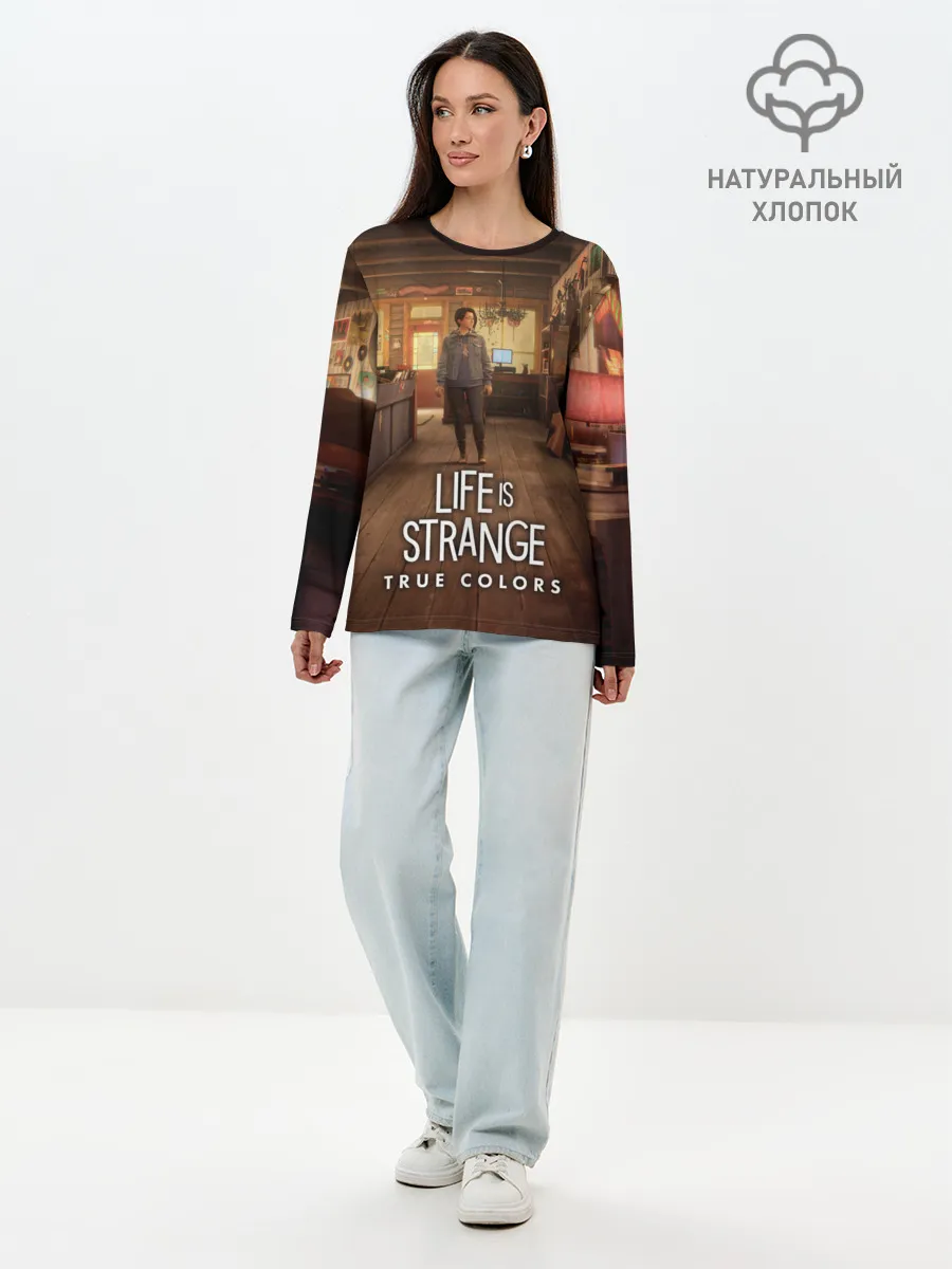 Лонгслив женский. Хлопок / Life Is Strange True Colors