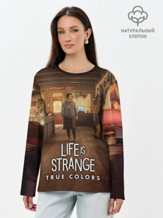 Лонгслив женский. Хлопок / Life Is Strange True Colors