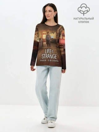 Лонгслив женский. Хлопок / Life Is Strange True Colors