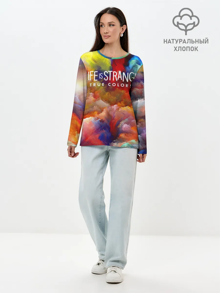 Лонгслив женский. Хлопок / Life is Strange True Colors