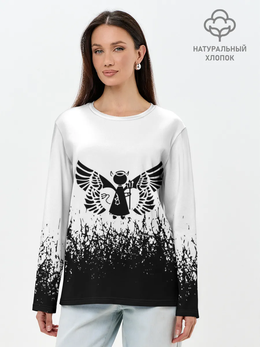 Лонгслив женский. Хлопок / placebo