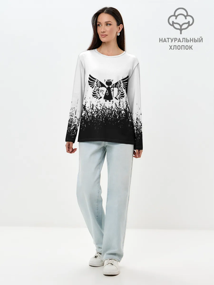 Лонгслив женский. Хлопок / placebo
