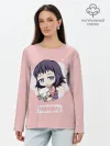 Лонгслив женский. Хлопок / Makomo | Kimetsu no Yaiba