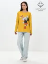 Лонгслив женский. Хлопок / CUPHEAD
