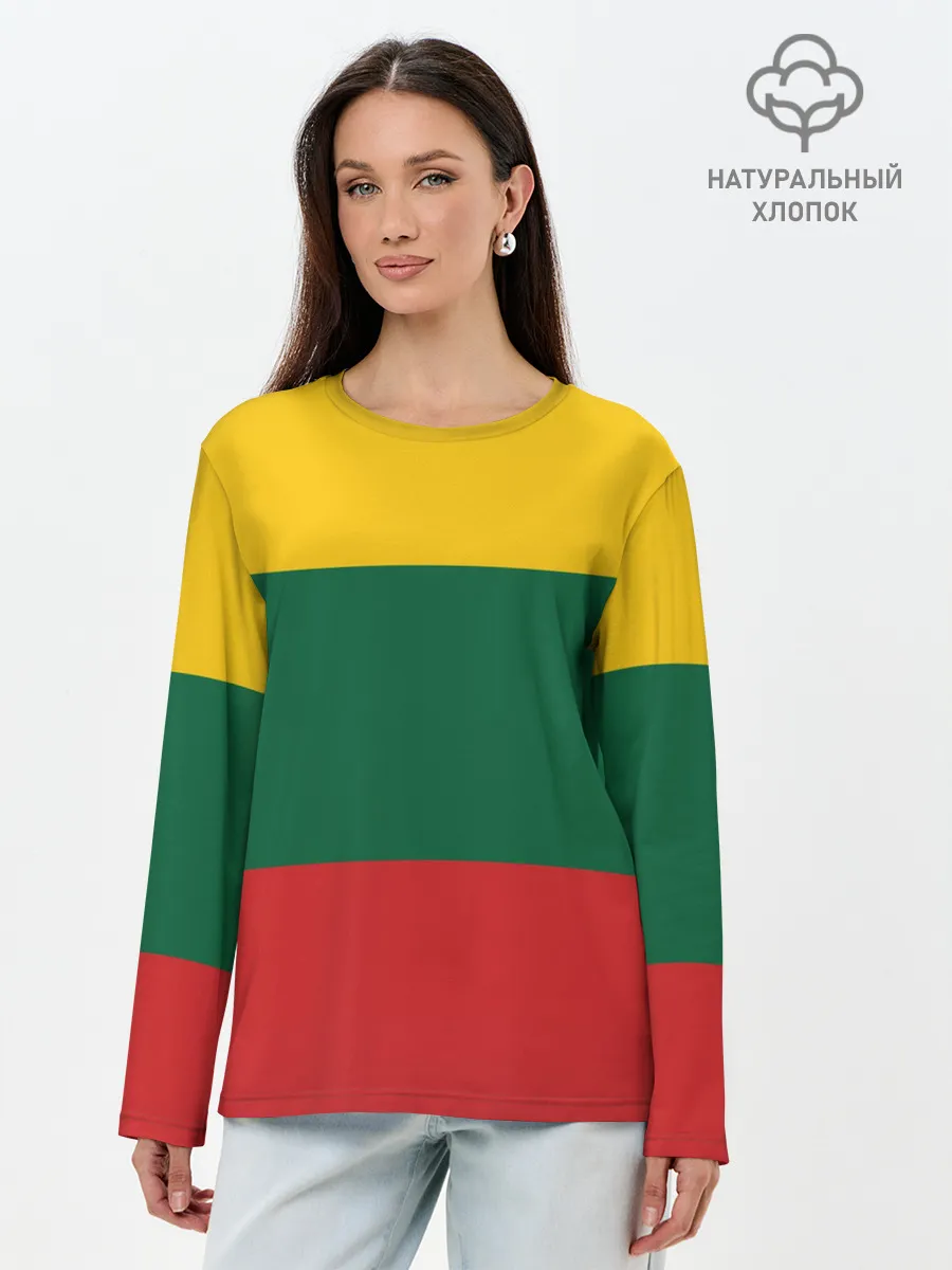 Лонгслив женский. Хлопок / RASTAMAN