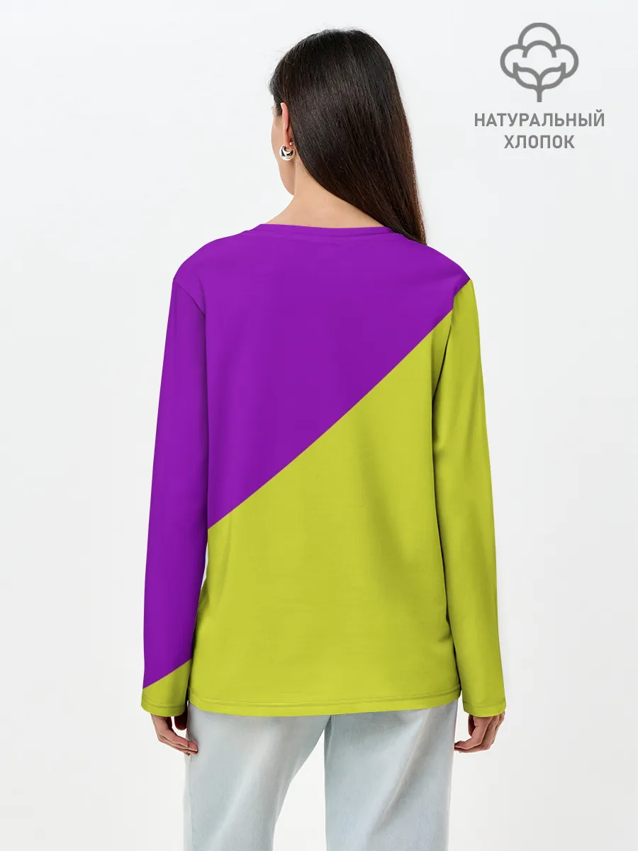 Лонгслив женский. Хлопок / Приоритет чудо-яйца