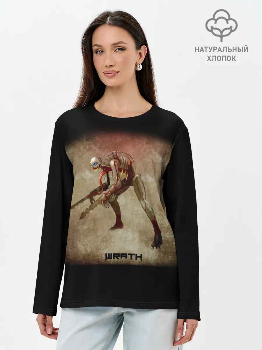 Лонгслив женский. Хлопок / WRATH: Aeon of Ruin