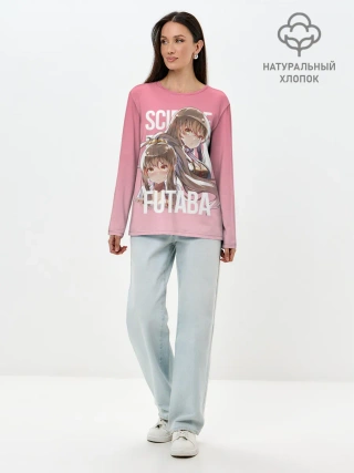 Лонгслив женский. Хлопок / Futaba
