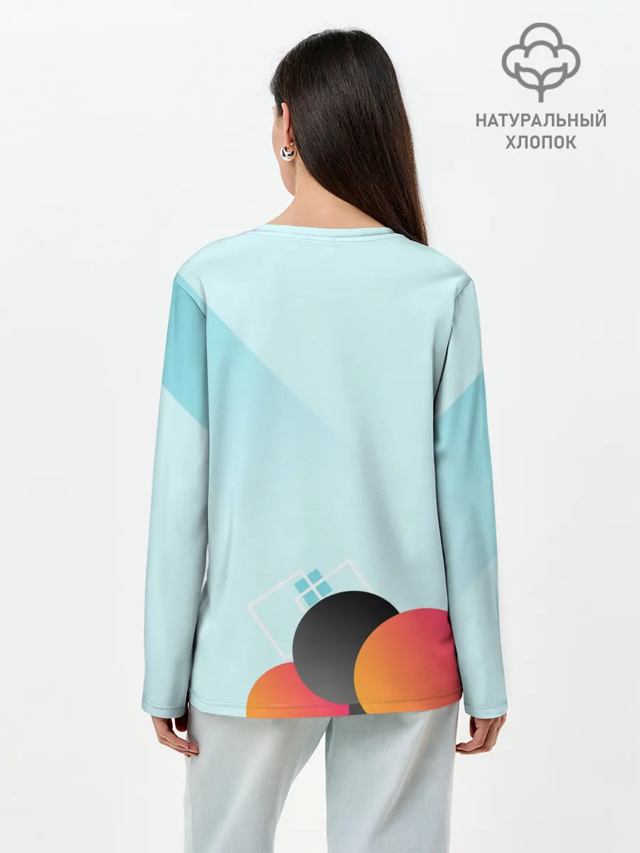 Лонгслив женский. Хлопок / Mai