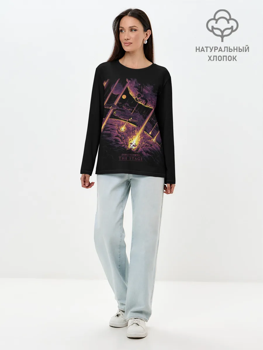 Лонгслив женский. Хлопок / AVENGED SEVENFOLD