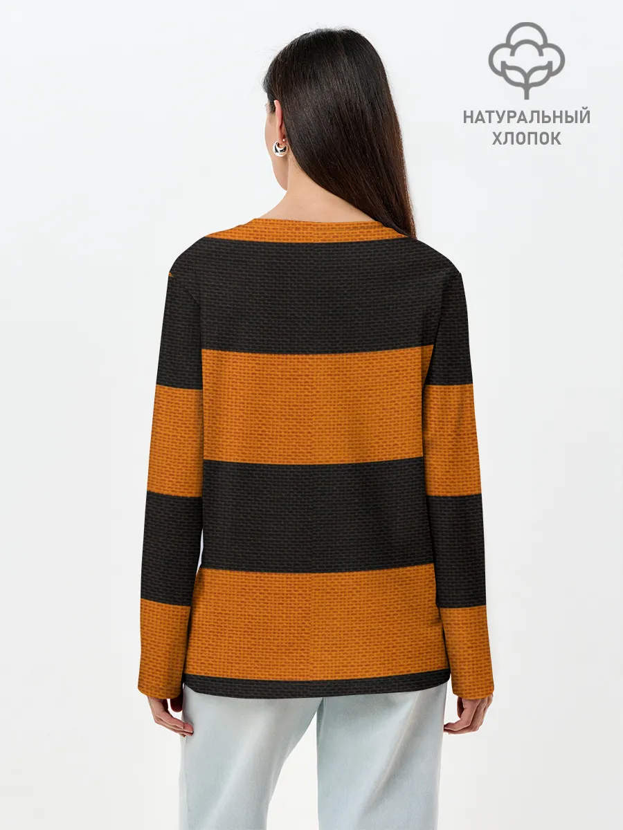 Лонгслив женский. Хлопок / Бессмертный полк