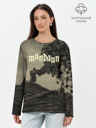 Лонгслив женский. Хлопок / Mundaun