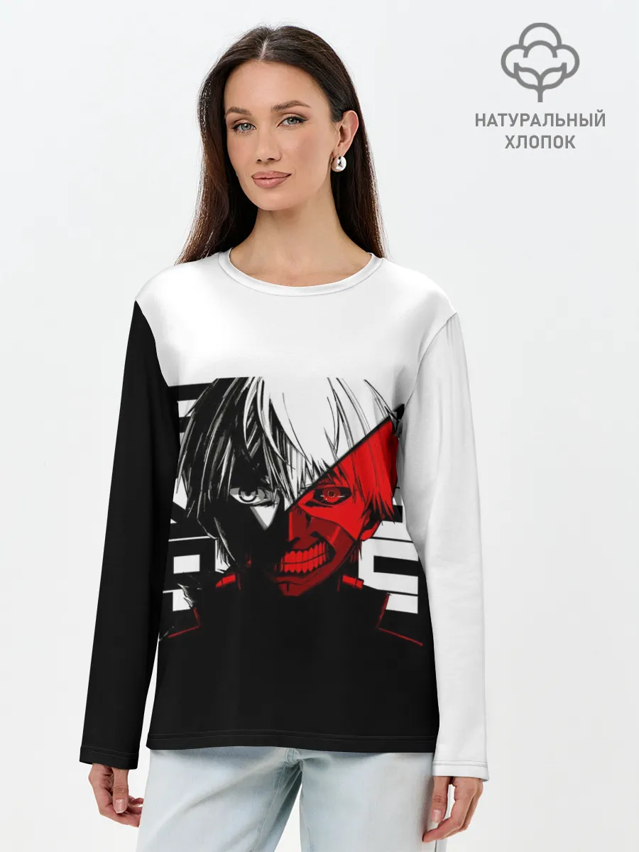 Лонгслив женский. Хлопок / ТОКИЙСКИЙ ГУЛЬ