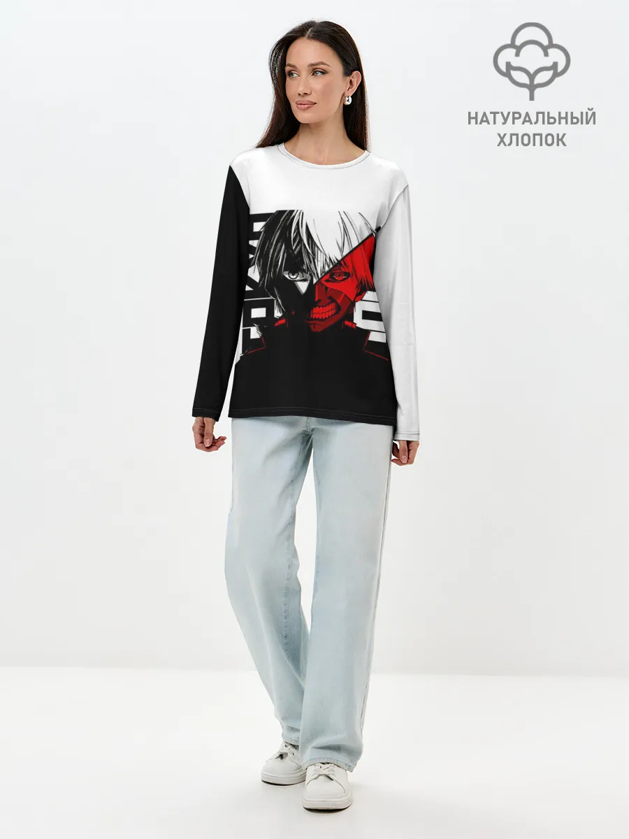 Лонгслив женский. Хлопок / ТОКИЙСКИЙ ГУЛЬ
