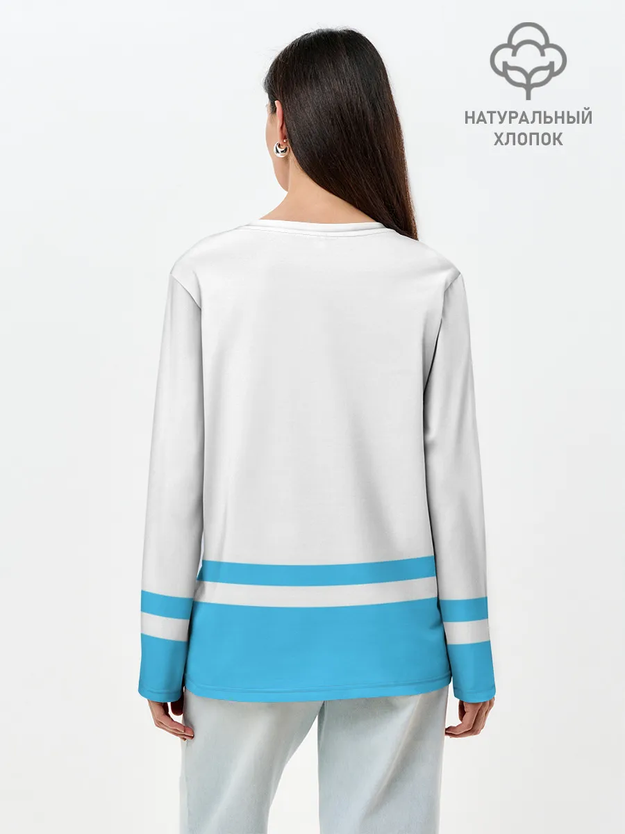 Лонгслив женский. Хлопок / Республика Алтай