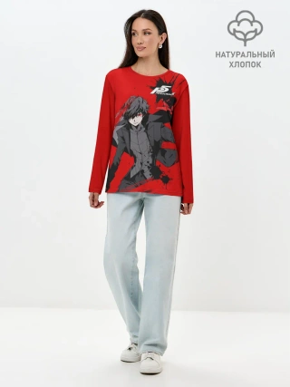 Лонгслив женский. Хлопок / joker