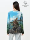 Лонгслив женский. Хлопок / Biomutant Биомутант