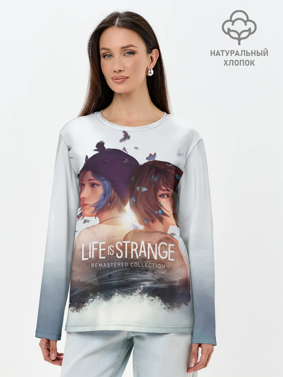 Лонгслив женский. Хлопок / Life is strange Remaster