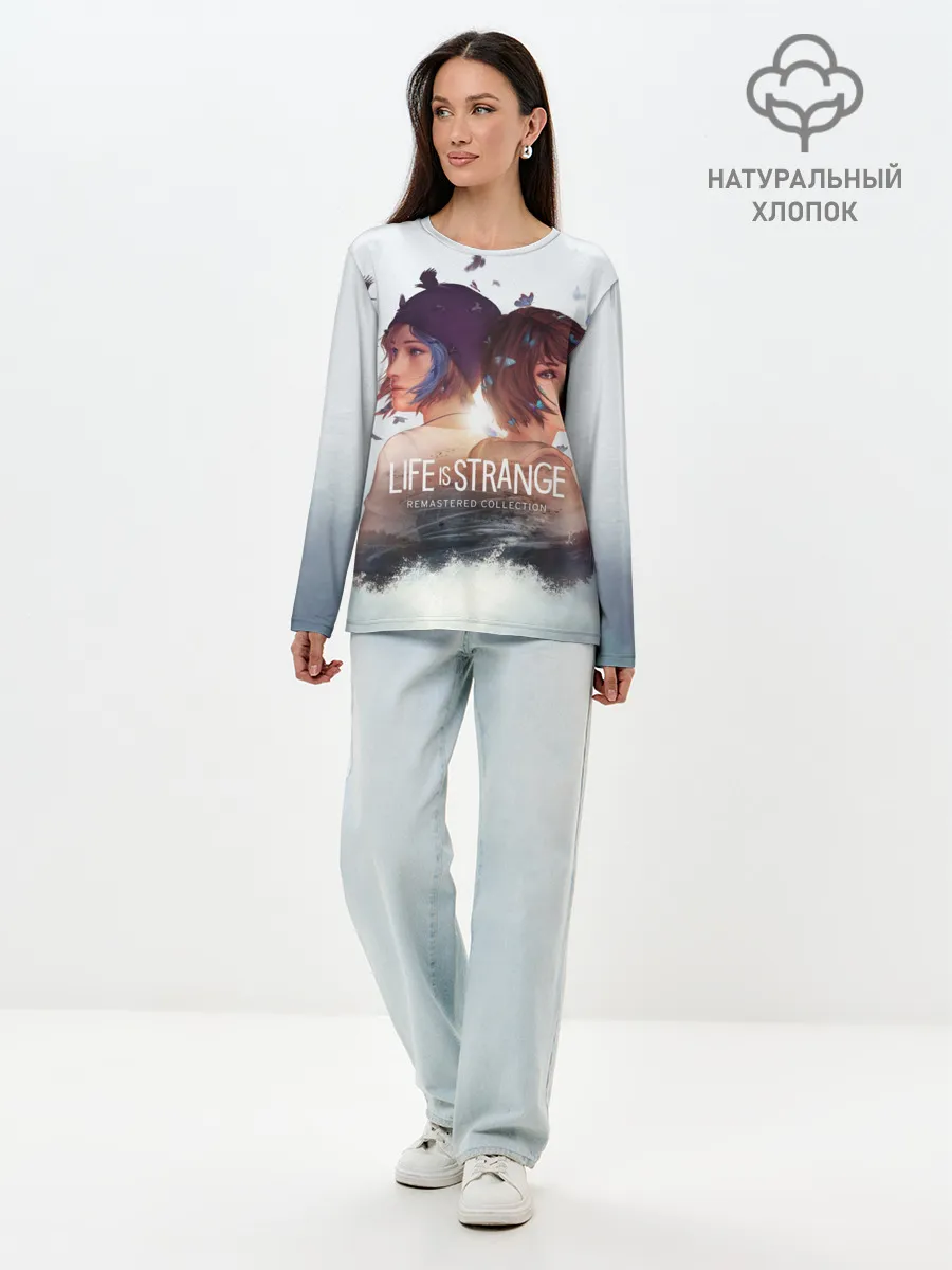 Лонгслив женский. Хлопок / Life is strange Remaster
