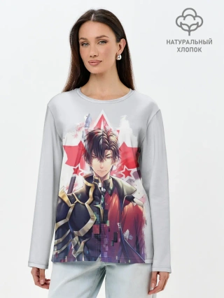 Лонгслив женский. Хлопок / Quan Zhi Gao Shou