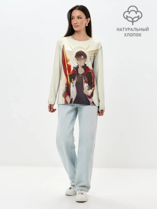 Лонгслив женский. Хлопок / Аватар короля Ye Xiu