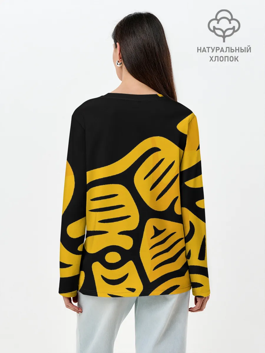 Лонгслив женский. Хлопок / Asia Gold