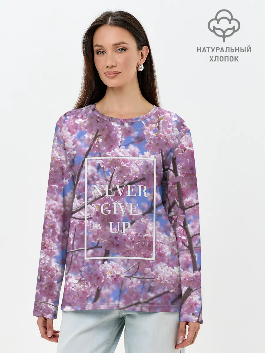 Лонгслив женский. Хлопок / Культура Японии