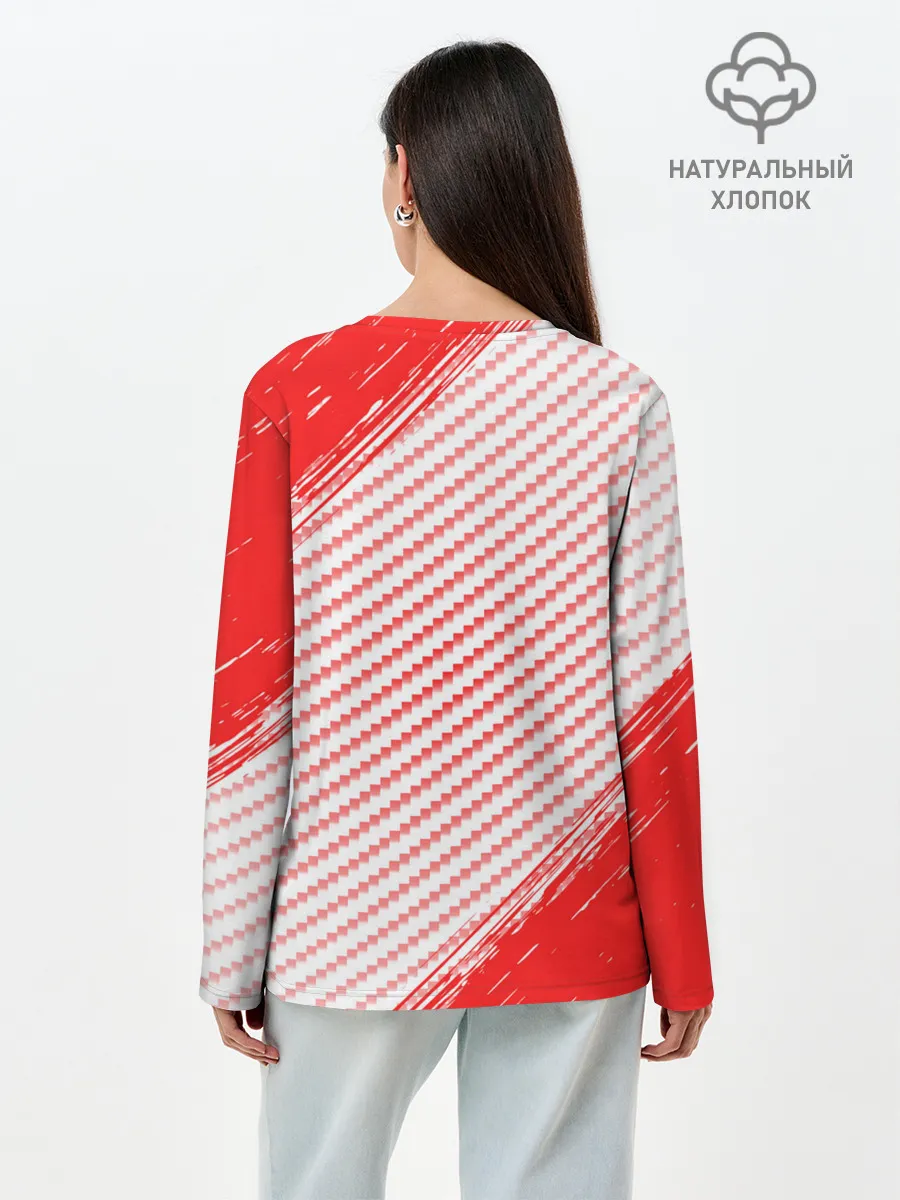 Лонгслив женский. Хлопок / Honda - Strokes