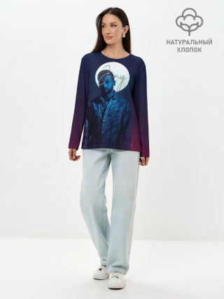 Лонгслив женский. Хлопок / Джони