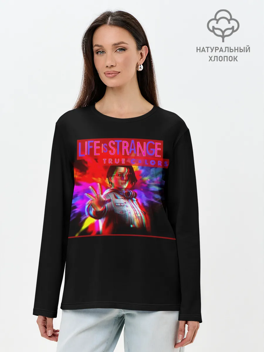 Лонгслив женский. Хлопок / LIFE is STRANGE