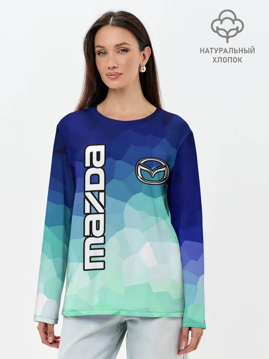 Лонгслив женский. Хлопок / Mazda Motor