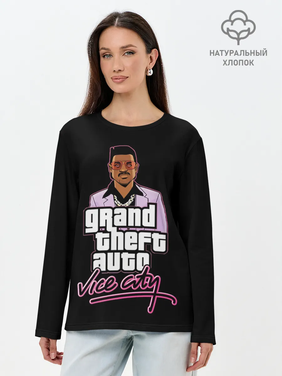 Лонгслив женский. Хлопок / Лэнс Вэнс