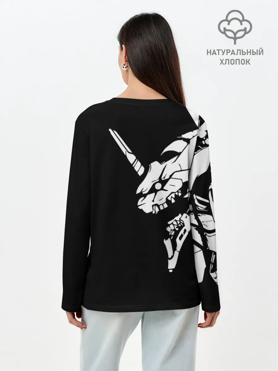 Лонгслив женский. Хлопок / Eves Rage