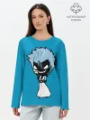 Лонгслив женский. Хлопок / Гриммджоу. Блич