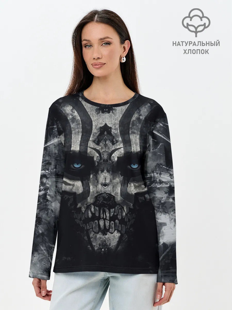 Лонгслив женский. Хлопок / OLD SHAMAN