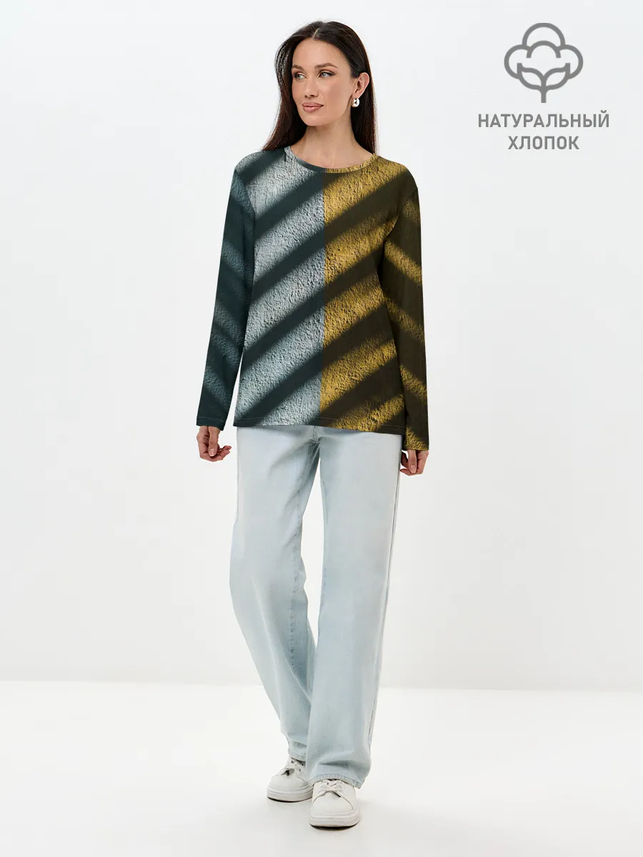 Лонгслив женский. Хлопок / SHADOW