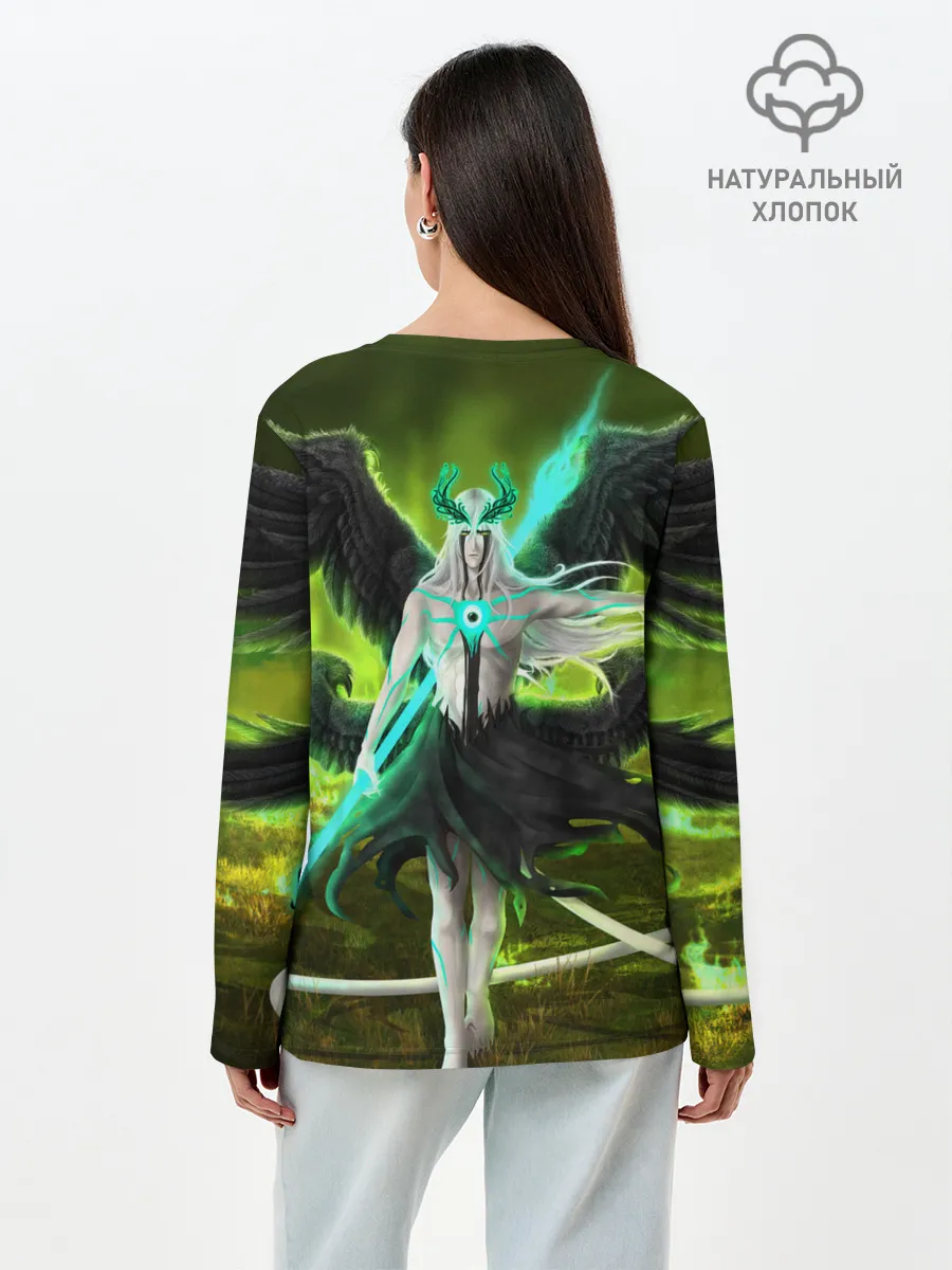 Лонгслив женский. Хлопок / Ulquiorra Schiffer Bleach