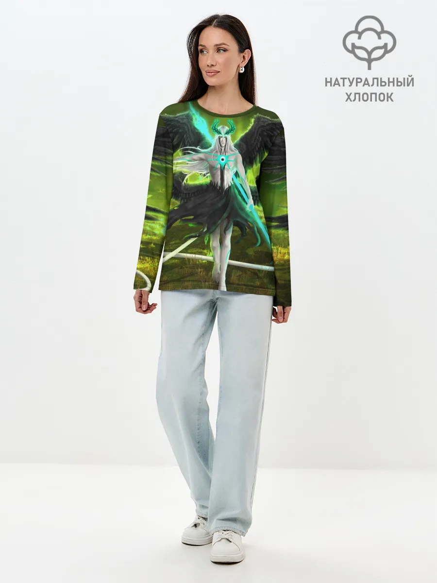Лонгслив женский. Хлопок / Ulquiorra Schiffer Bleach