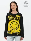 Лонгслив женский. Хлопок / Nirvana 1987